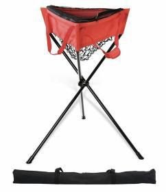 Baseball & Tennis Ball Caddy with Tripod Stand view 3