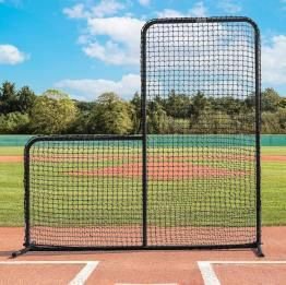 L-Shaped Baseball Practice Net view 3