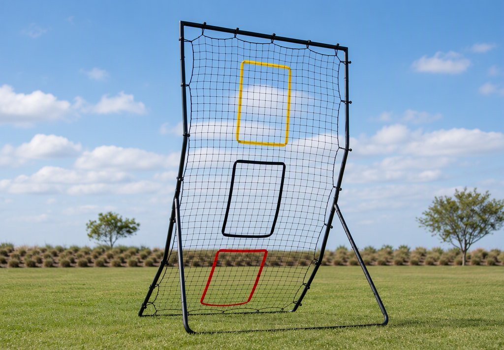 Multi-Sport Rebound Net with Three Target Zones