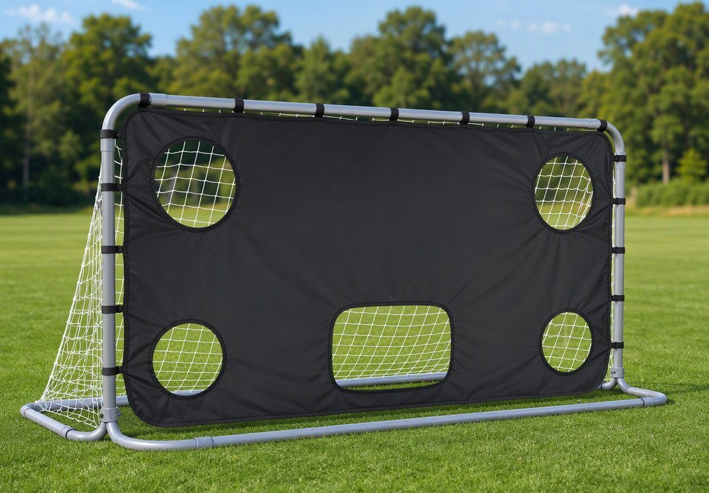 Portable Soccer Goal with Target