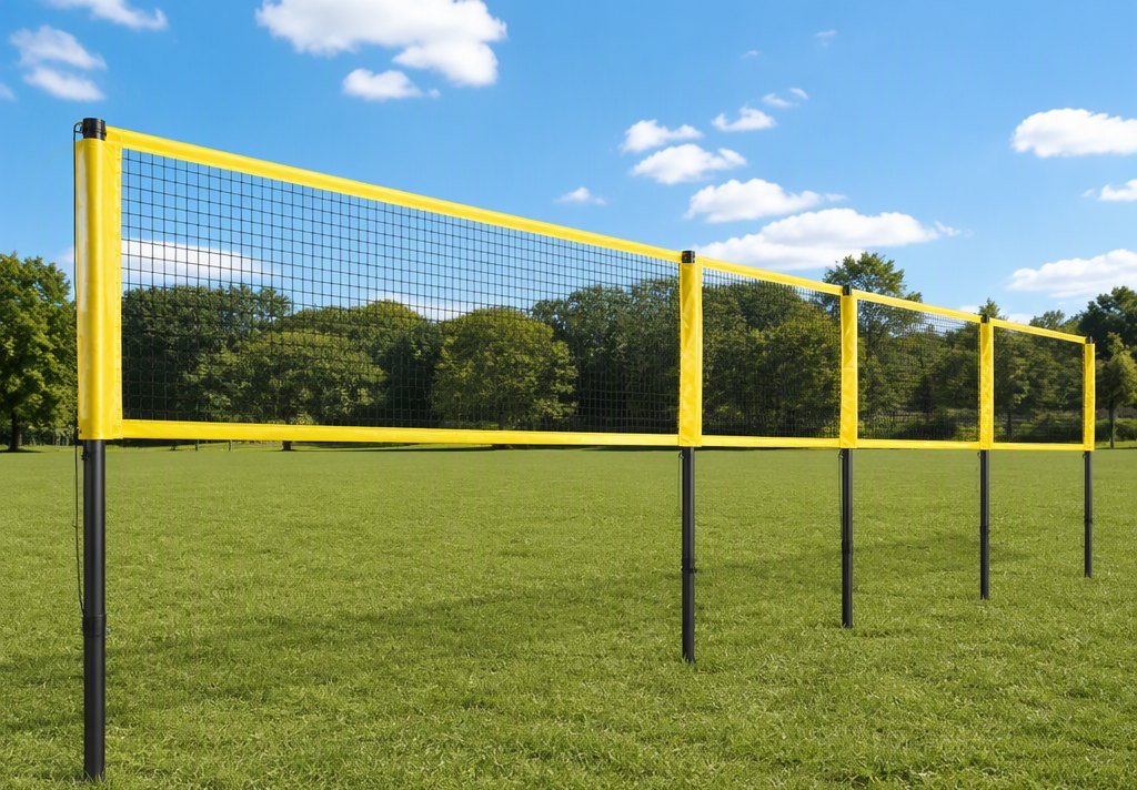 Adjustable-Length Multifunctional Volleyball Training Net